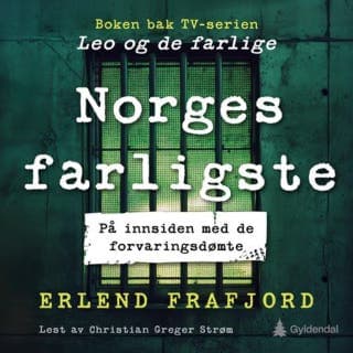 Norges farligste – Erlend Frafjord, lydbokens omslag