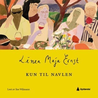 Kun til navlen – Linea Maja Ernst, lydbokens omslag